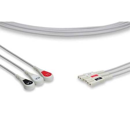 Ilb Gold Replacement For Nihon Kohden, Oec-7102A Ecg Leadwires OEC-7102A ECG LEADWIRES